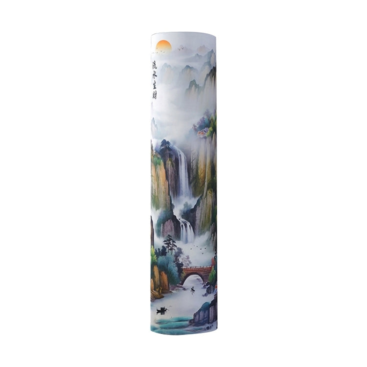 Elastic Cloth Cabinet Type Air Conditioner Dust Cover, Size:170 x 40cm(Rising Sun)