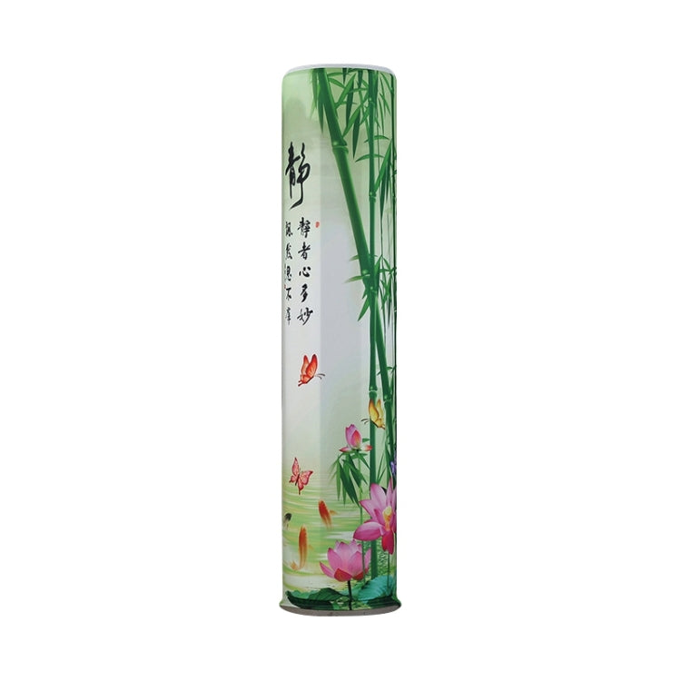 Elastic Cloth Cabinet Type Air Conditioner Dust Cover, Size:170 x 40cm(Meditation)