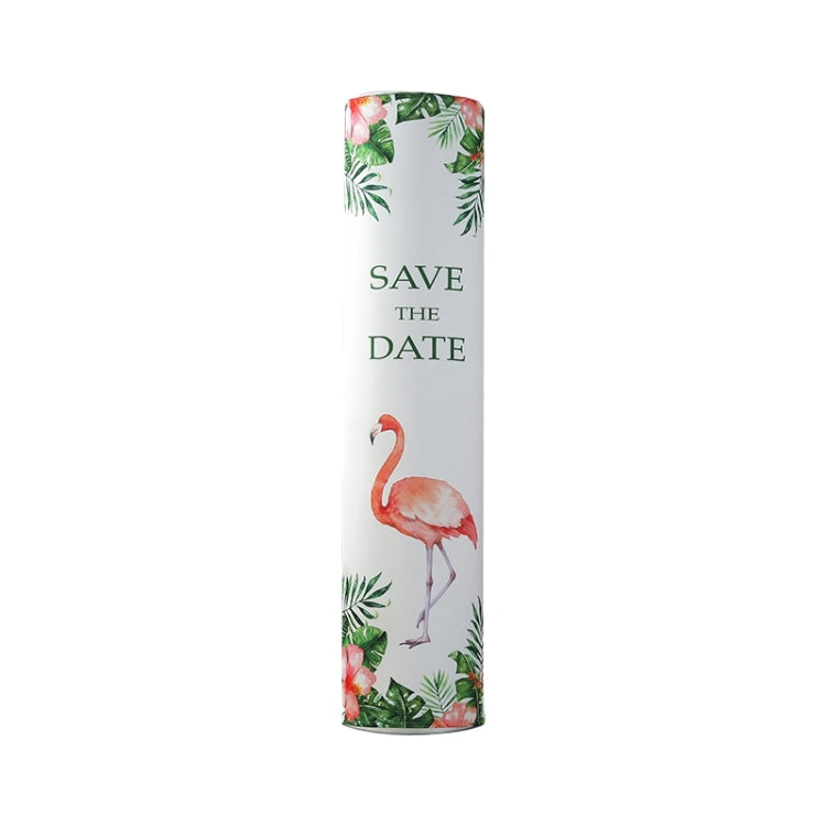 Elastic Cloth Cabinet Type Air Conditioner Dust Cover, Size:170 x 40cm(Beautiful Flamingo)