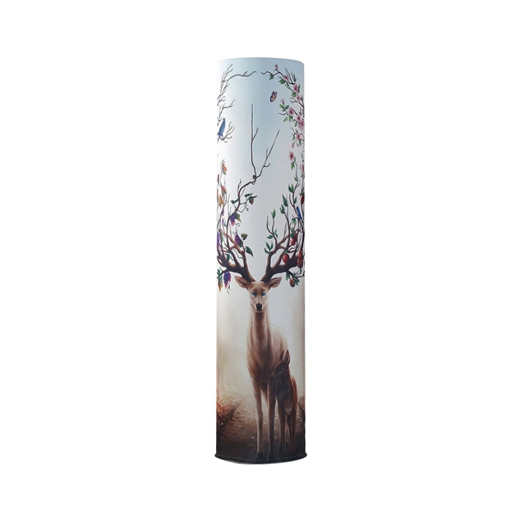 Elastic Cloth Cabinet Type Air Conditioner Dust Cover, Size:170 x 40cm(Elk Family)