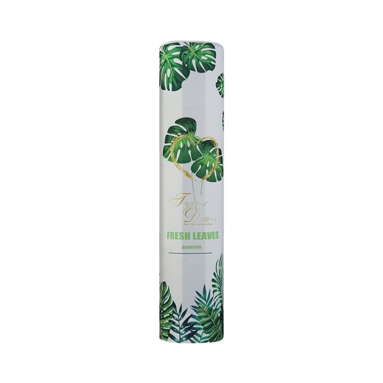 Elastic Cloth Cabinet Type Air Conditioner Dust Cover, Size:175 x 40cm(Fresh Leaves)