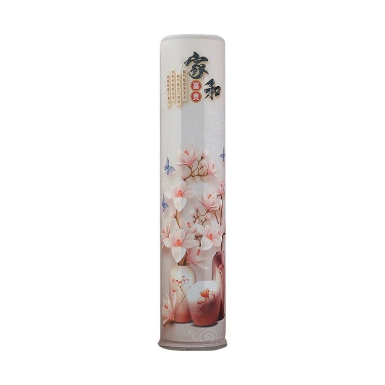 Elastic Cloth Cabinet Type Air Conditioner Dust Cover, Size:175 x 40cm(Magnolia and Peacock)