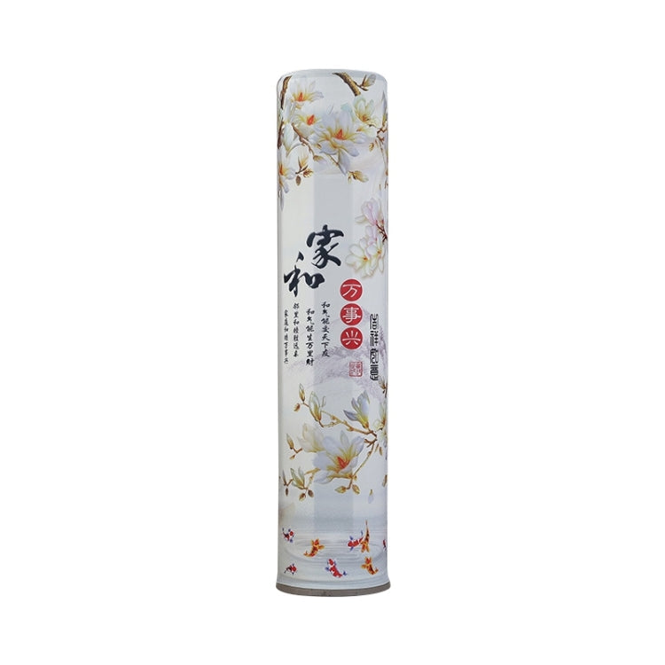 Elastic Cloth Cabinet Type Air Conditioner Dust Cover, Size:175 x 40cm(Begonia Flower)