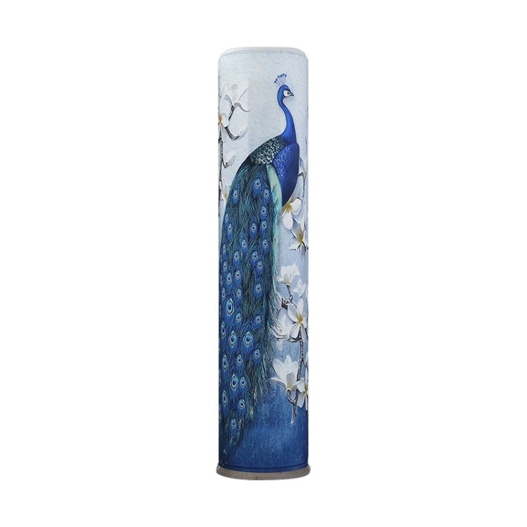Elastic Cloth Cabinet Type Air Conditioner Dust Cover, Size:175 x 40cm(Blue Peacock)