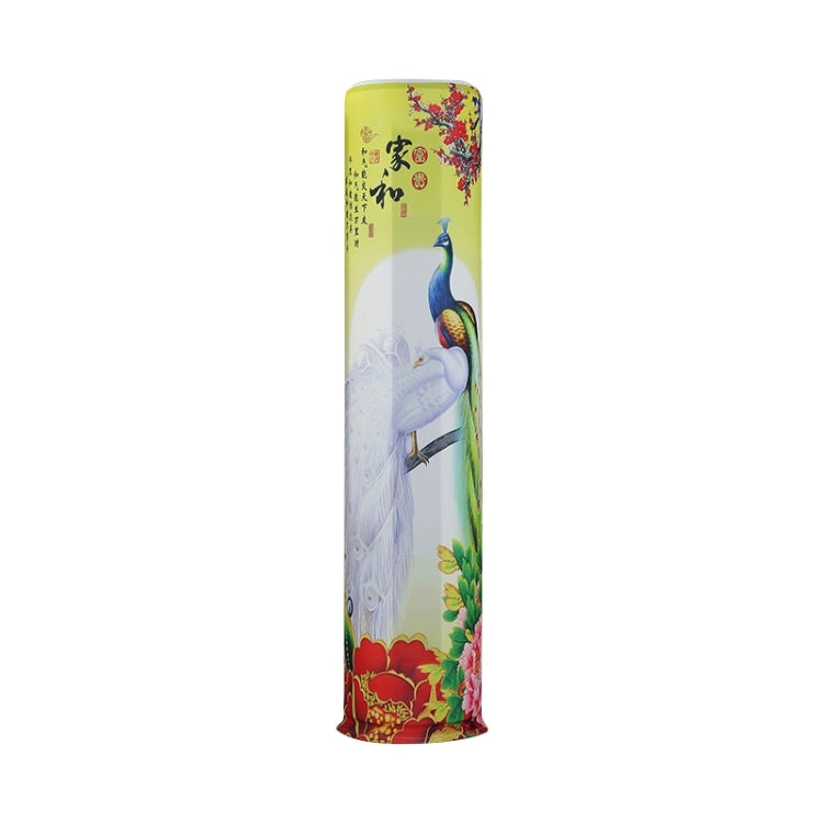 Elastic Cloth Cabinet Type Air Conditioner Dust Cover, Size:175 x 40cm(Green Peacock)