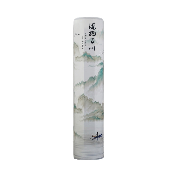 Elastic Cloth Cabinet Type Air Conditioner Dust Cover, Size:175 x 40cm(Quiet Scenery)