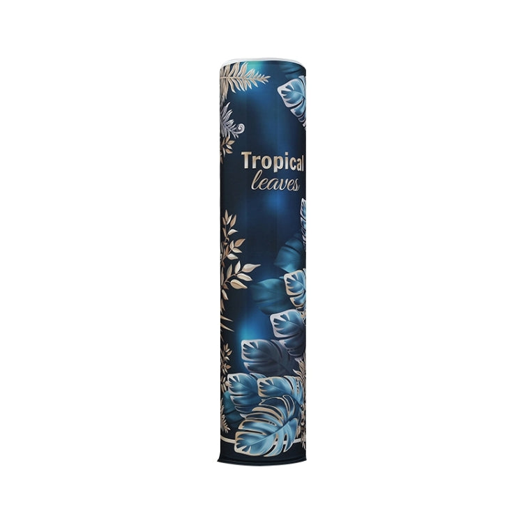 Elastic Cloth Cabinet Type Air Conditioner Dust Cover, Size:175 x 40cm(Luxury flamingo)