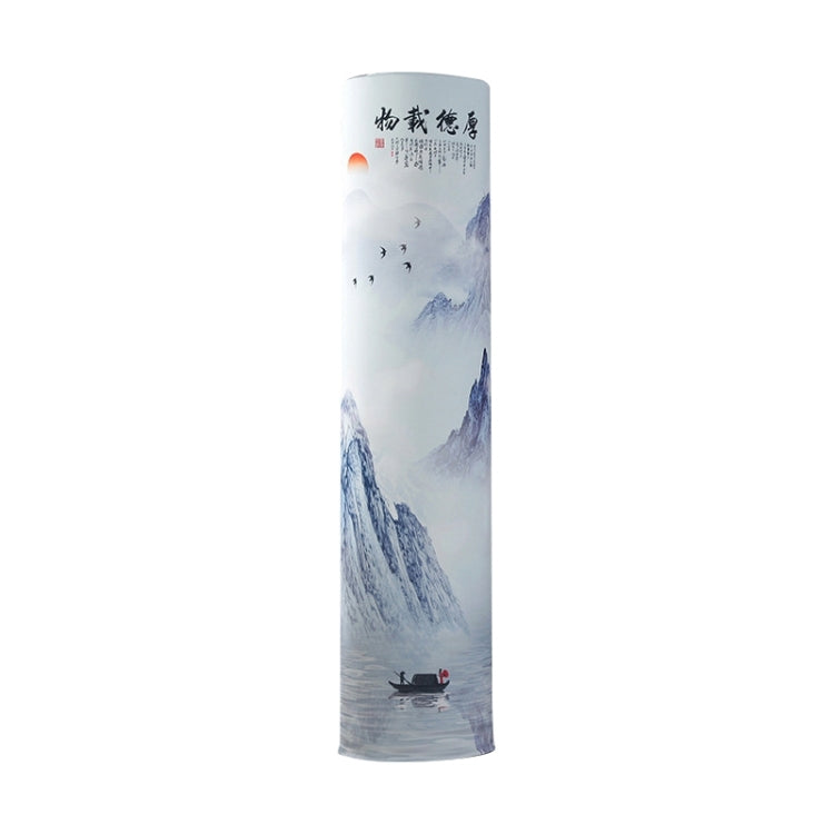 Elastic Cloth Cabinet Type Air Conditioner Dust Cover, Size:175 x 40cm(Ink Landscape)