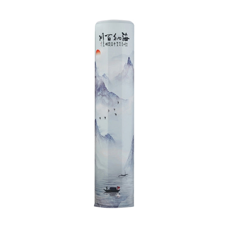 Elastic Cloth Cabinet Type Air Conditioner Dust Cover, Size:175 x 40cm(Ink Landscape)