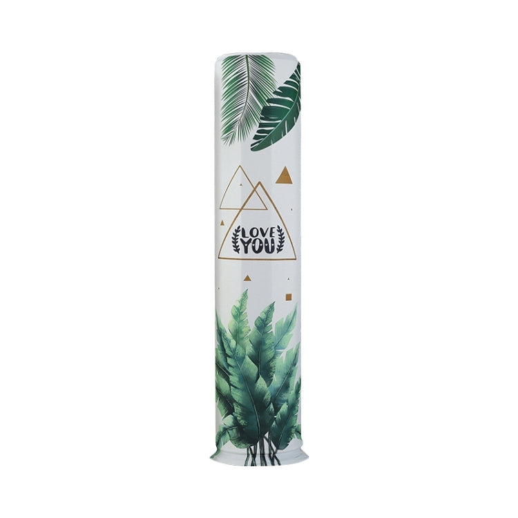 Elastic Cloth Cabinet Type Air Conditioner Dust Cover, Size:180 x 40cm(Banana Leaves)