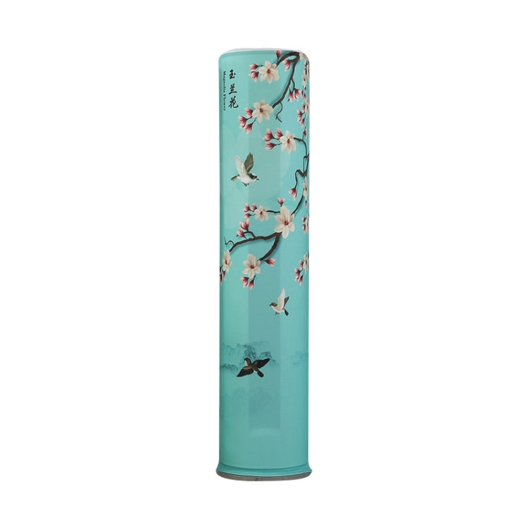 Elastic Cloth Cabinet Type Air Conditioner Dust Cover, Size:185 x 40cm(Magnolia)