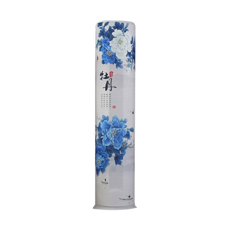 Elastic Cloth Cabinet Type Air Conditioner Dust Cover, Size:185 x 40cm(Peony)