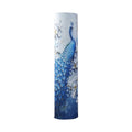 Elastic Cloth Cabinet Type Air Conditioner Dust Cover, Size:185 x 40cm(Blue Peacock)