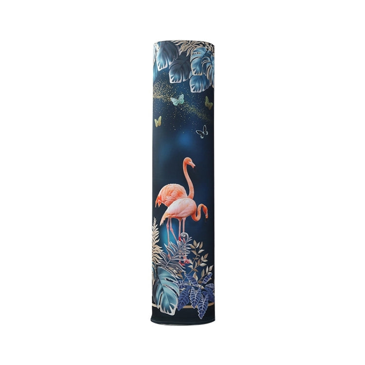 Elastic Cloth Cabinet Type Air Conditioner Dust Cover, Size:185 x 40cm(Luxury flamingo)
