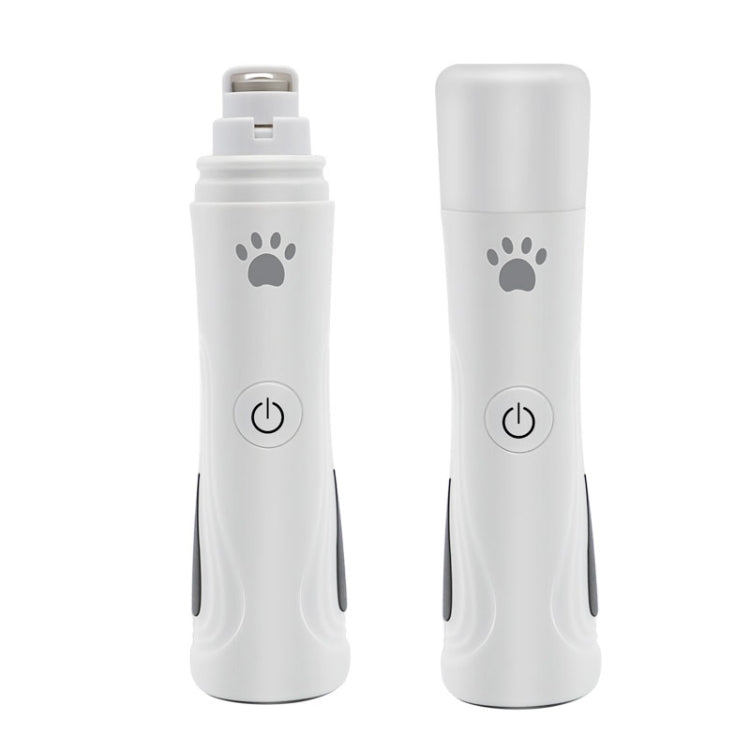 RC-306 Animal Nail Grinder USB Automatic Manicure(White)