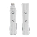 RC-306 Animal Nail Grinder USB Automatic Manicure(White)