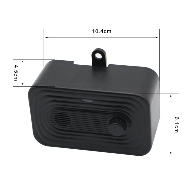 RC-311 Home Ultrasonic Pet Stop Barking Device(Black)