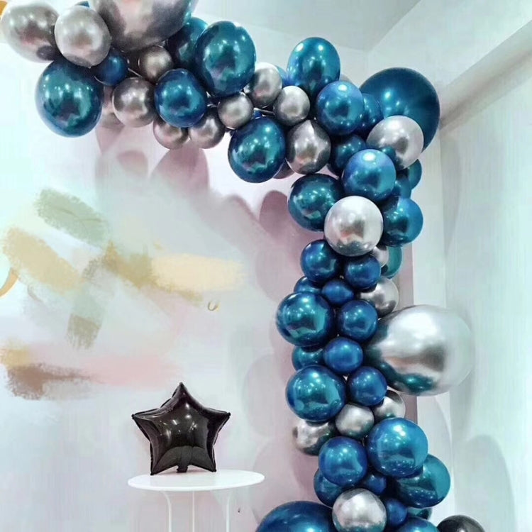 50 PCS DIY Latex Balloons Modeling Tool Plastic Balloon Chain Tie Knob Tool Birthday Party Wedding Decoration Supplies, Length: 5m(Single Hole)