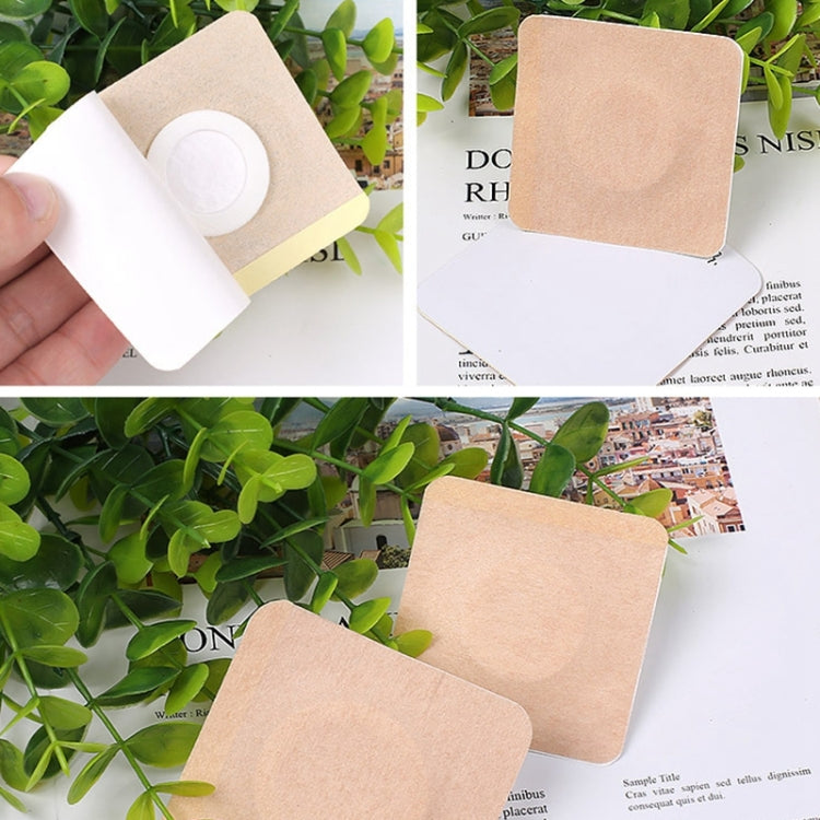 100 PCS 042 Spunlace Non-woven Stickers Anti-osmosis Three-volt Belly Button Plaster, Size:6x6x2cm(Square)