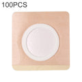 100 PCS 042 Spunlace Non-woven Stickers Anti-osmosis Three-volt Belly Button Plaster, Size:7x7x3cm(Square)