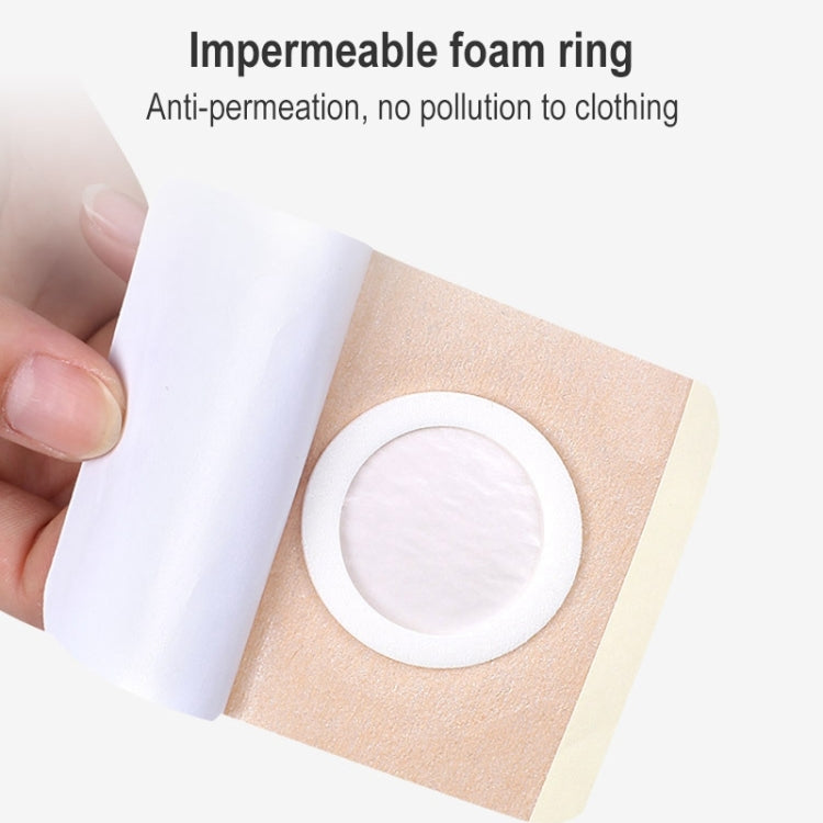 100 PCS 042 Spunlace Non-woven Stickers Anti-osmosis Three-volt Belly Button Plaster, Size:7x7x3cm(Square)