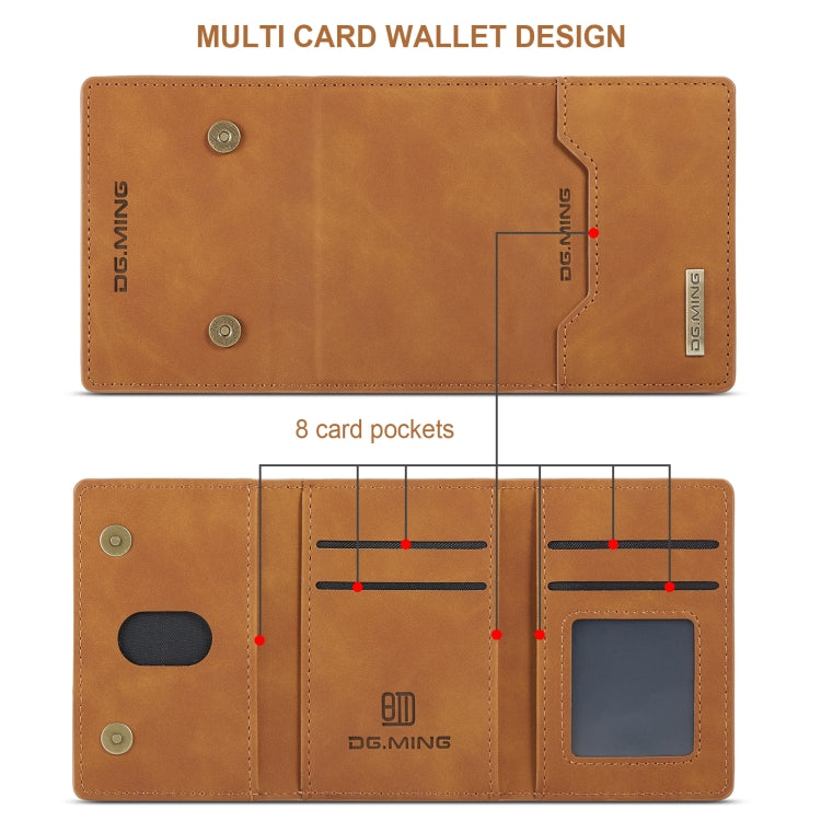 DG.MING M2 Series 3-Fold Card Bag(Brown)