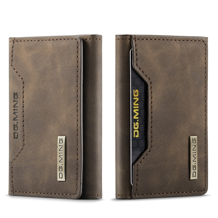 DG.MING M2 Series 3-Fold Card Bag(Coffee)