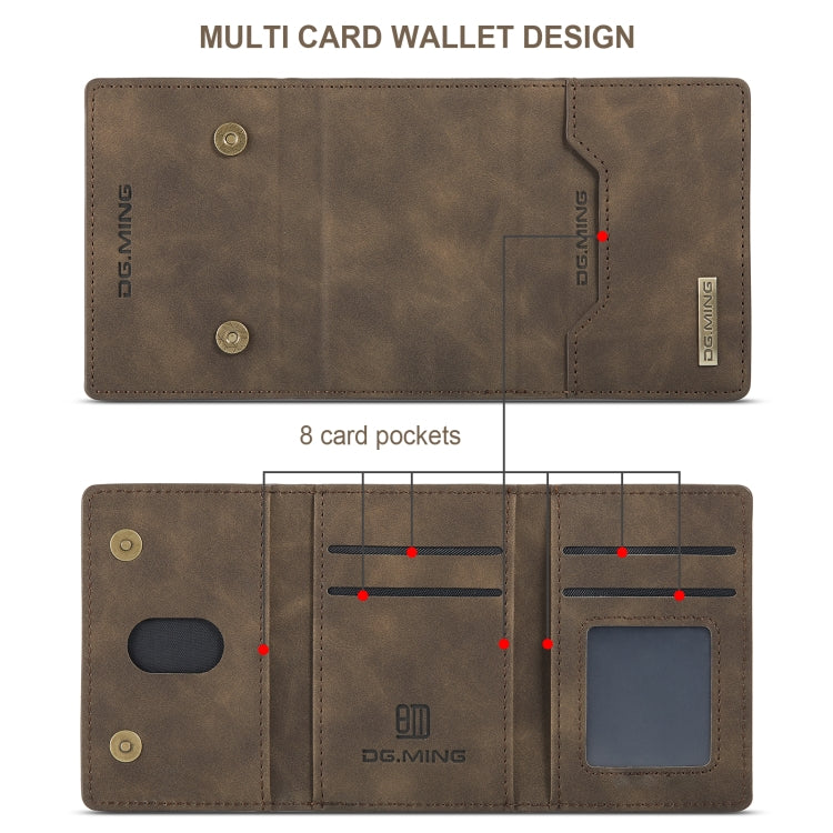 DG.MING M2 Series 3-Fold Card Bag(Coffee)