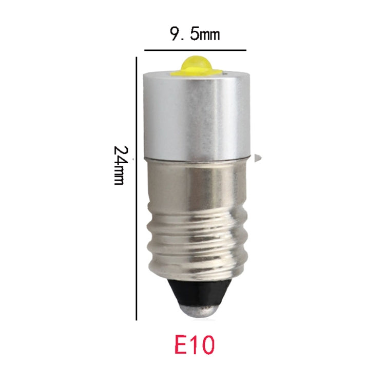 E10 3W 1 LED 3535 SMD 150-200 LM LED Flashlight(6-24V)