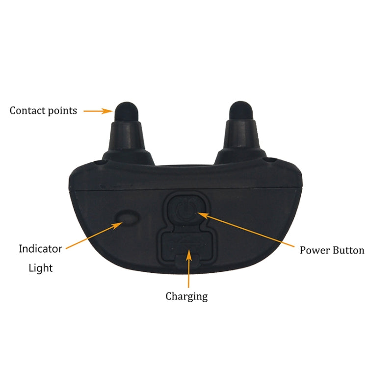 WL-0225 Remote Control Trainer Training Dog Barking Control Collar, Style:1 to 1