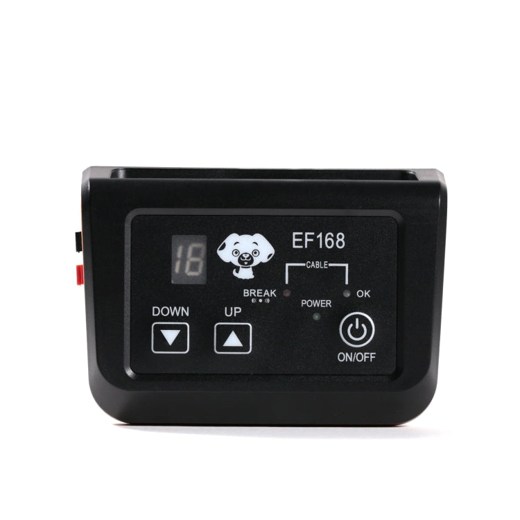 EF168 Wired Rechargeable Waterproof Pet Electronic Fence Dog Training Device, Style:1 to 1(US Plug)