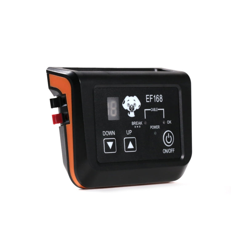 EF168 Wired Rechargeable Waterproof Pet Electronic Fence Dog Training Device, Style:1 to 1(US Plug)