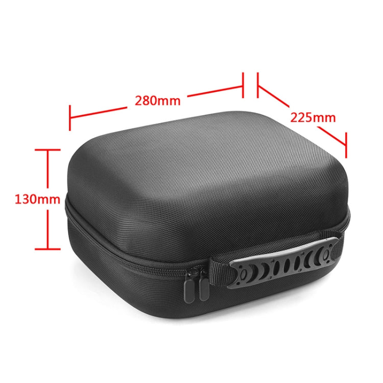 For NANJIREN Cervical Spine Massager Handbag Storage Box(Black)