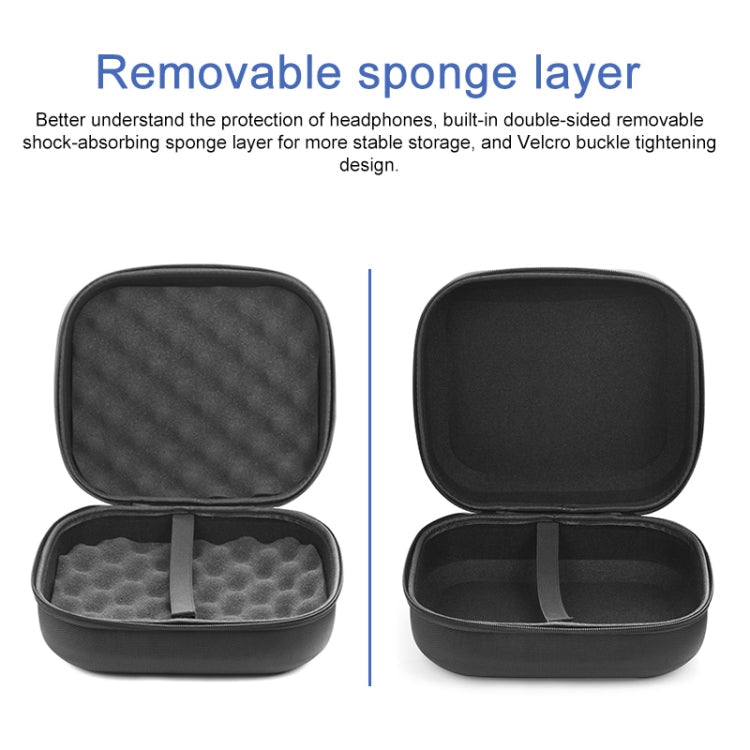 For NANJIREN Cervical Spine Massager Handbag Storage Box(Black)
