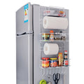 Multi-layer Fridge Storage Rack Side Shelf Sidewall Holder Multi-function Kitchen Organizer Household, Size:Sun Flower Rack