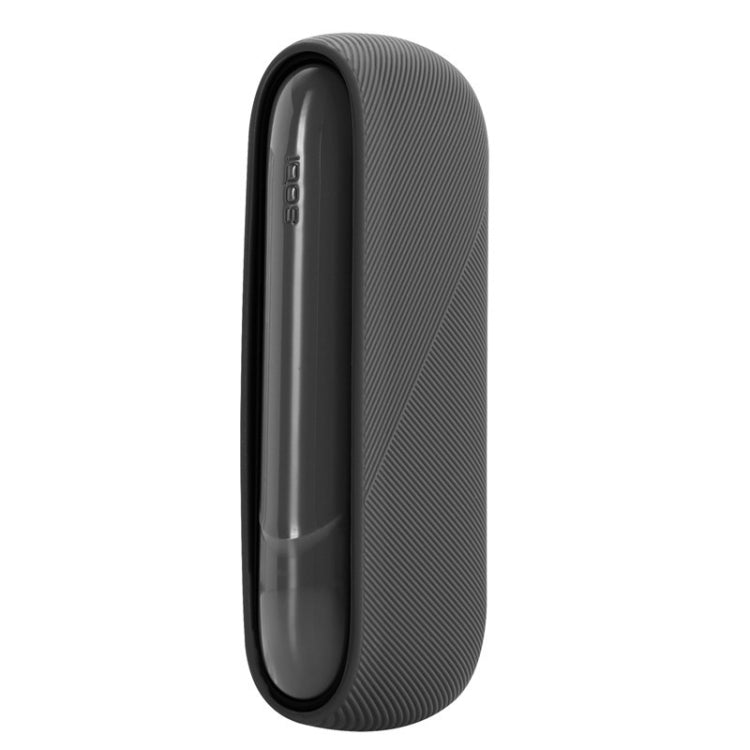 Electronic Cigarette Silicone Case + Side Cover for IQO 3.0 / 3.0 DUO(Black)