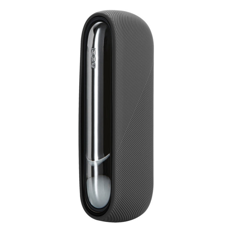 Electronic Cigarette Silicone Case + Side Cover for IQO 3.0 / 3.0 DUO(Dark Grey)