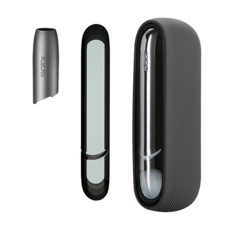 Silicone Case + Side Cover + Top Cover for IQO 3.0 / 3.0 DUO(Dark Grey)