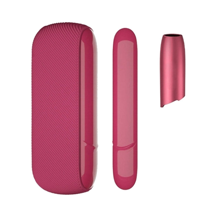 Silicone Case + Side Cover + Top Cover for IQO 3.0 / 3.0 DUO(Rose Red)