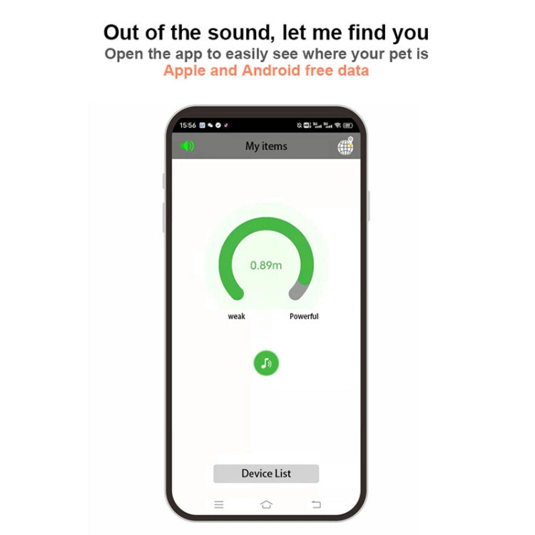 Findmy Tag Special Shape Smart Bluetooth Anti- lost Alarm Locator Tracker(White)