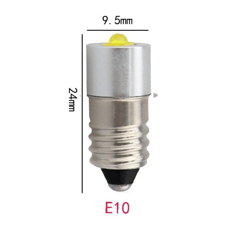E10 3W 1 LED 3535 SMD 150-200 LM LED Flashlight(6-24V)