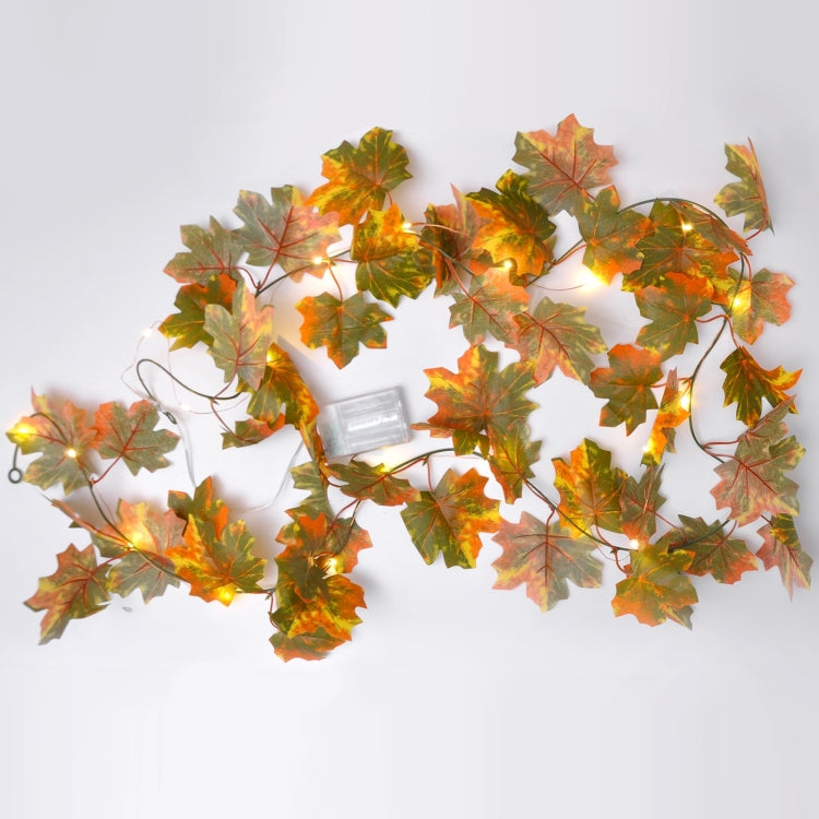 2m 10 Lights LED Decorative Light String, Style:Maple Leaf