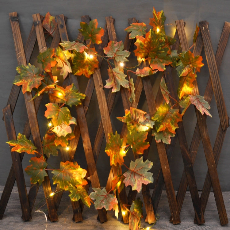 2m 10 Lights LED Decorative Light String, Style:Maple Leaf