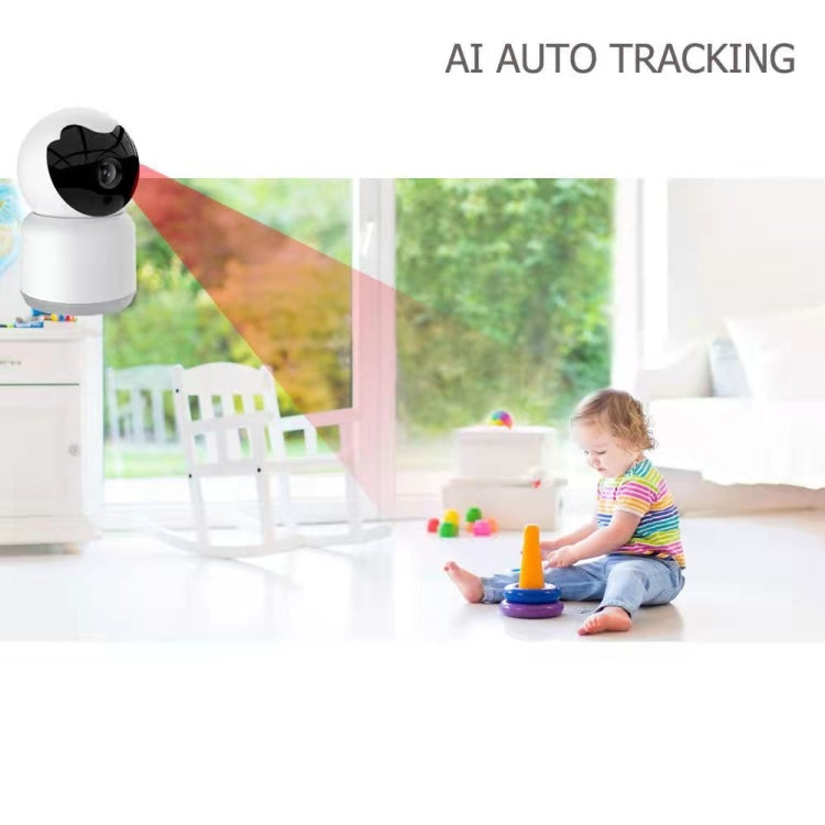 YT51 1920x1080 Home Wireless Camera, Support Infrared Night Vision / Voice Intercom, without Temperature and Humidity Sensor, US Plug(White)