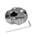 HP-Q093 Motorcycle Modified Key Shell for Honda CBR650R / CB650R / CB650F(Titanium)