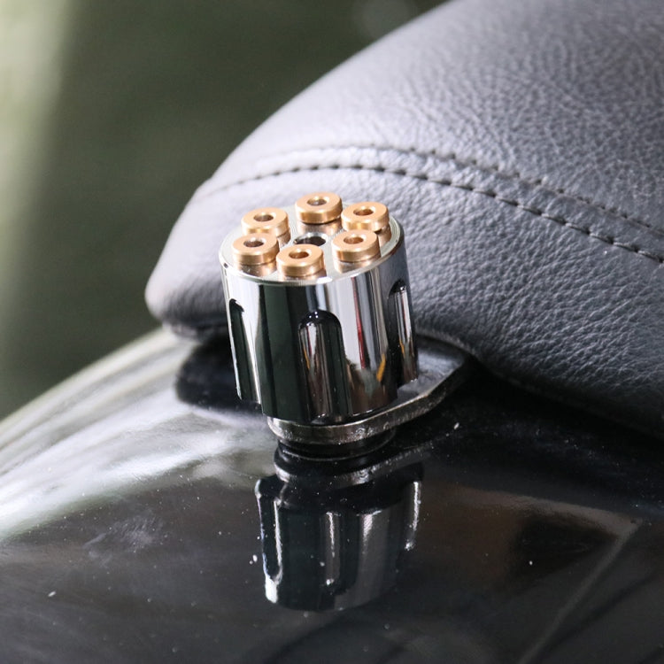 HP-Q094 Motorcycle Retro Modified Rear Seat 6mm Screw for Harley(Silver)