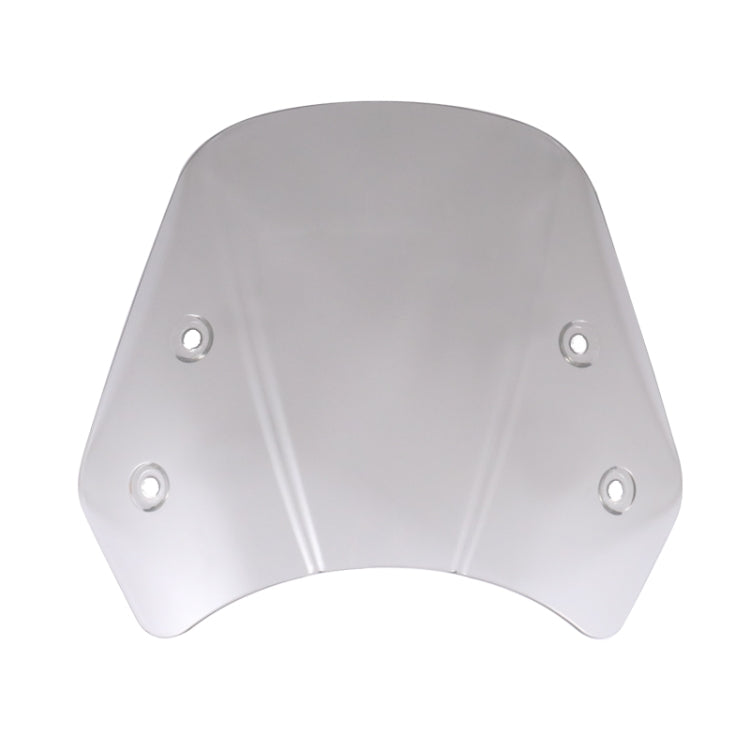 HP-DF016-B Motorcycle Front Windshield for Benelli Leoncino Trail 250(Transparent)