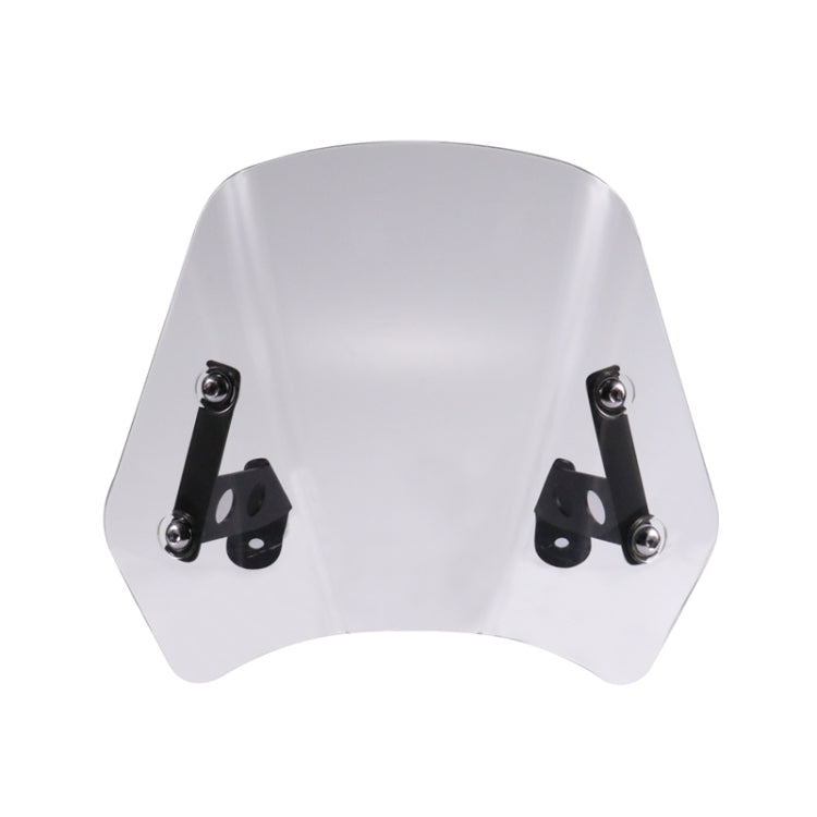 HP-DF016-B Motorcycle Front Windshield for Benelli Leoncino Trail 250(Transparent)
