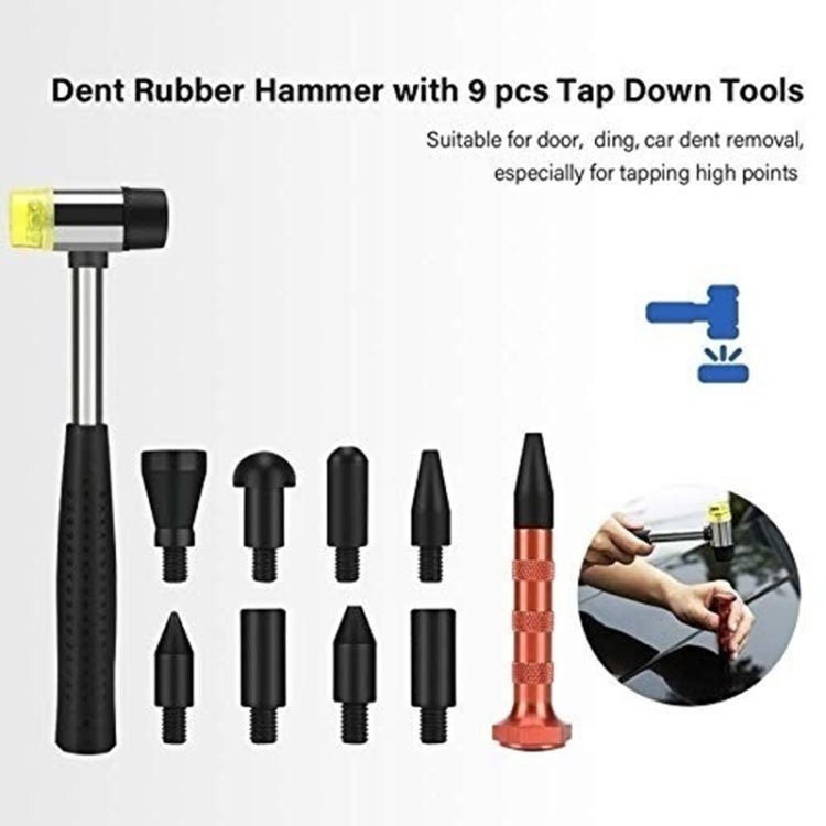 D3 94 in 1 Car Paintless Dent Dings Repair Lifter Tools Kit, Plug Type:UK Plug