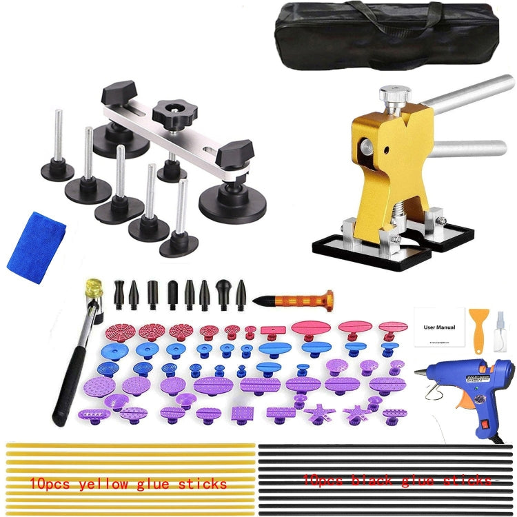 D3 94 in 1 Car Paintless Dent Dings Repair Lifter Tools Kit, Plug Type:Cigarette Lighter Plug